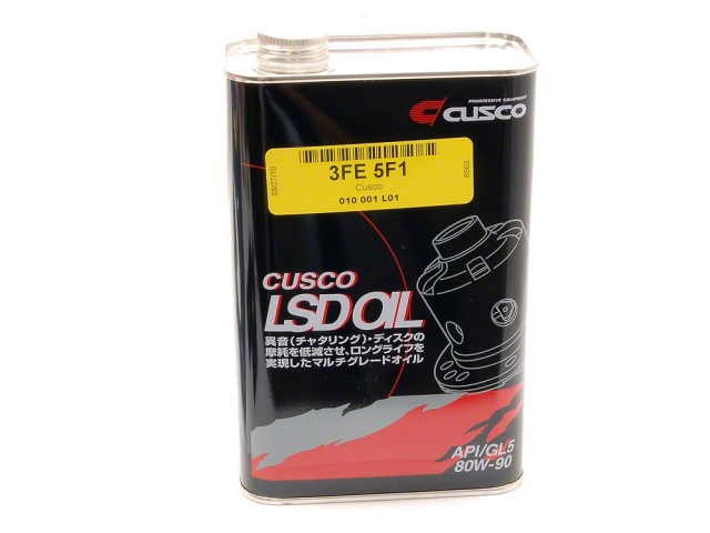 Cusco 010 001 L01 LSD Oil 80W-90 AP1/GL5 1L Rear of RWD 4WD